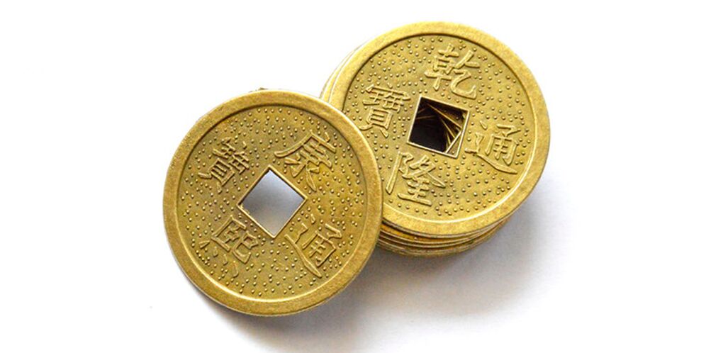 Monete cinesi come amuleto di buona fortuna